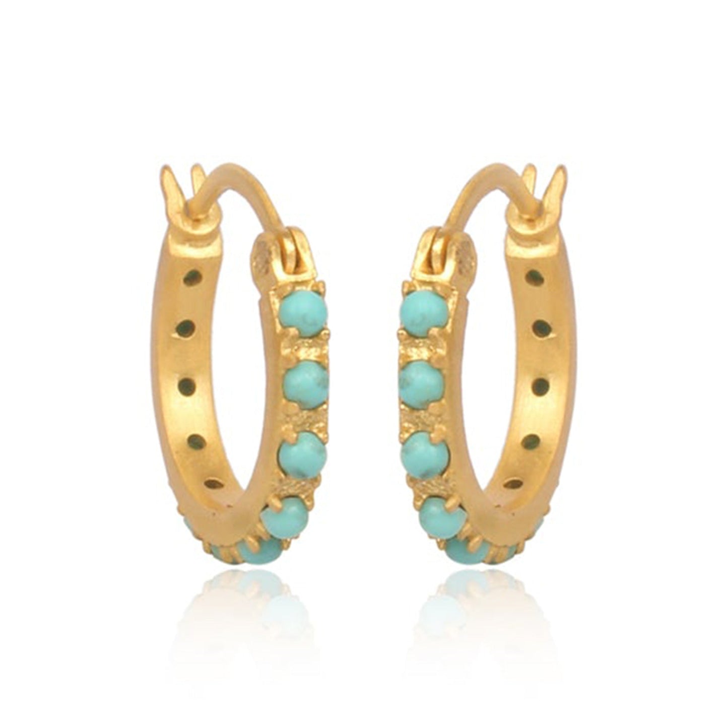 Turquoise Huggies