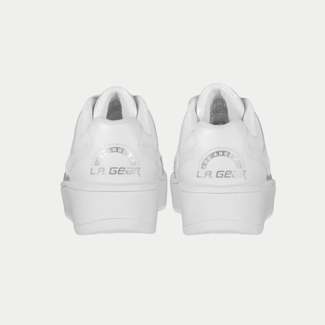 Kids Flame Lowtop | White