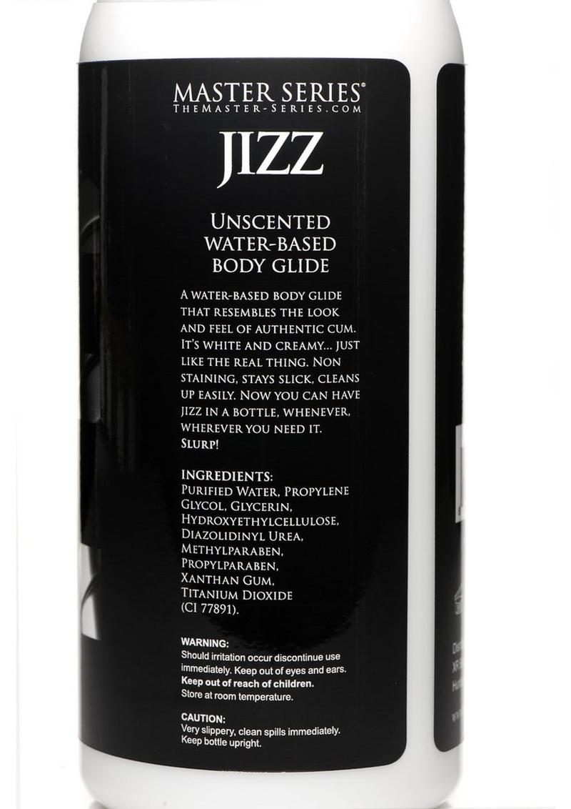 Master Series Jizz Unscented Water Based Lube