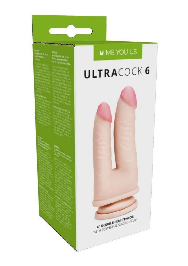ME YOU US Ultra Cock 6 Realistic Double Penetration Dildo
