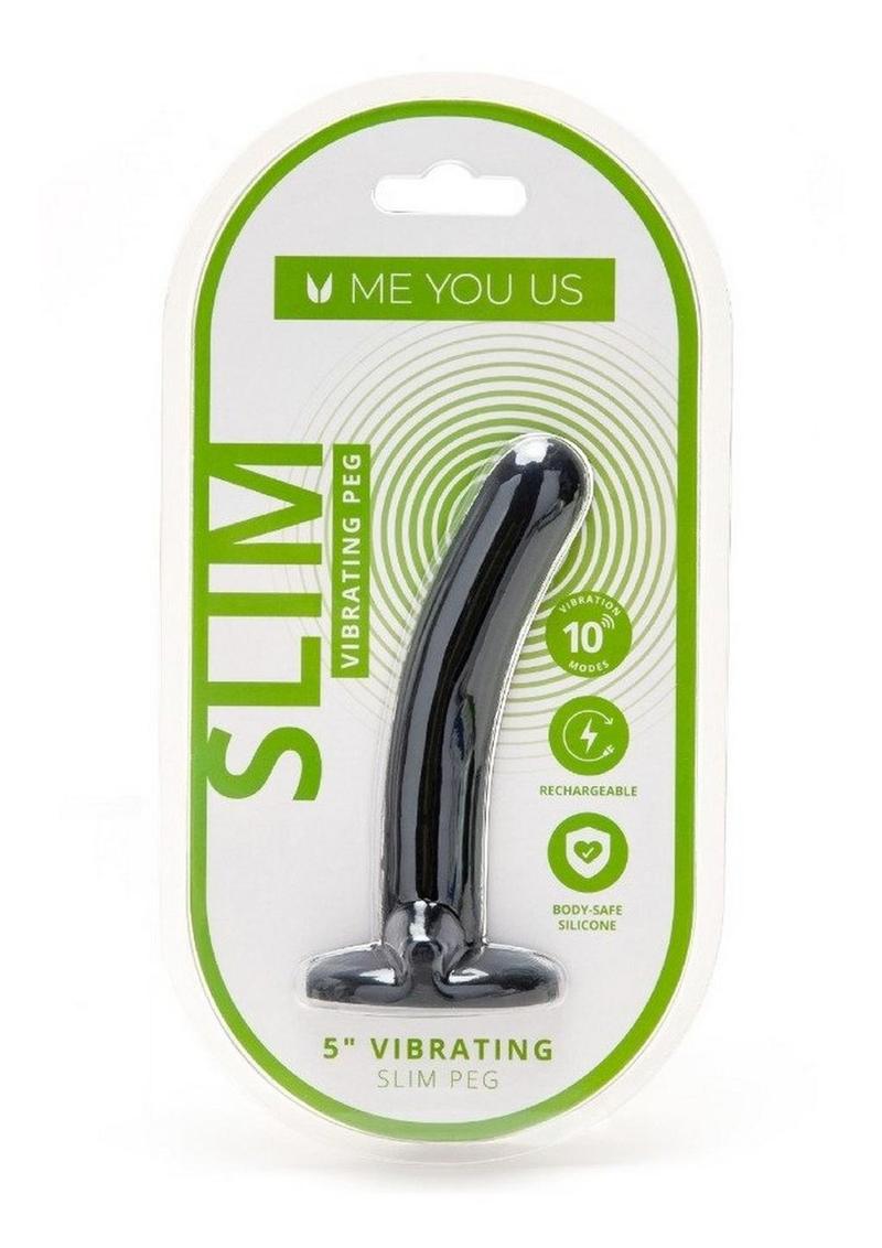 ME YOU US Vibrating Rechargeable Slim Beginners Peg
