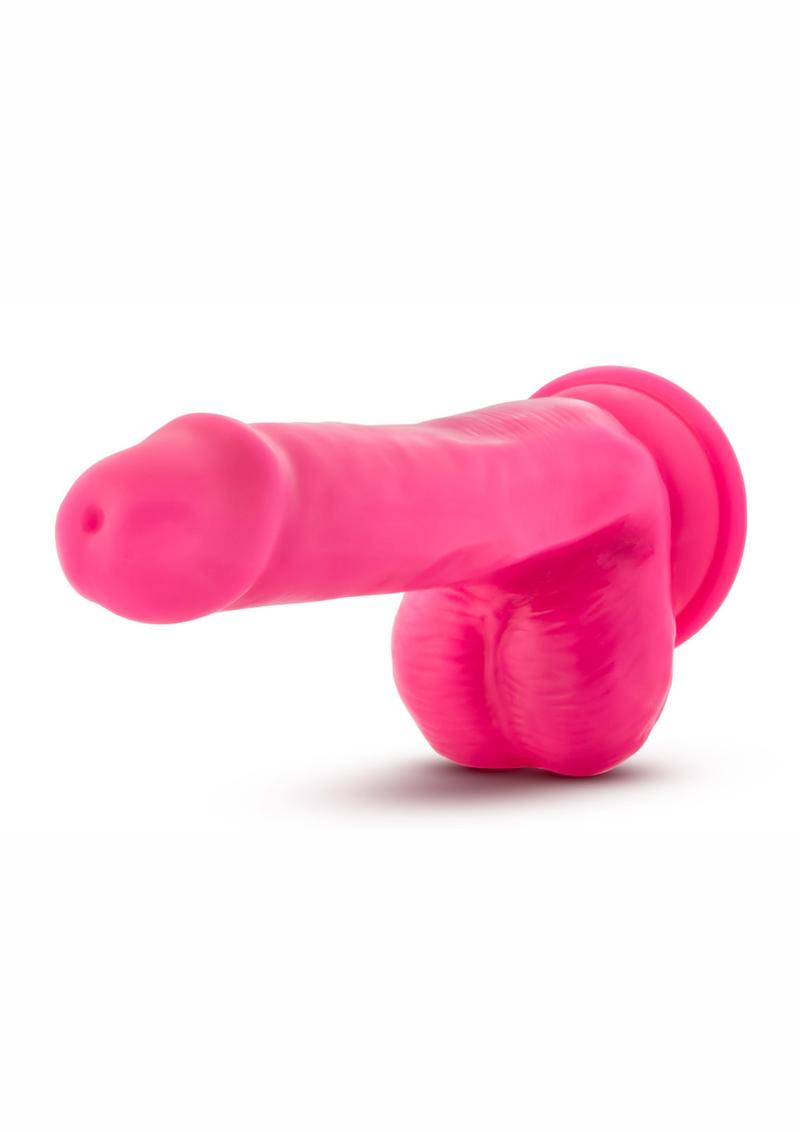 Neo Dual Density Dildo with Balls