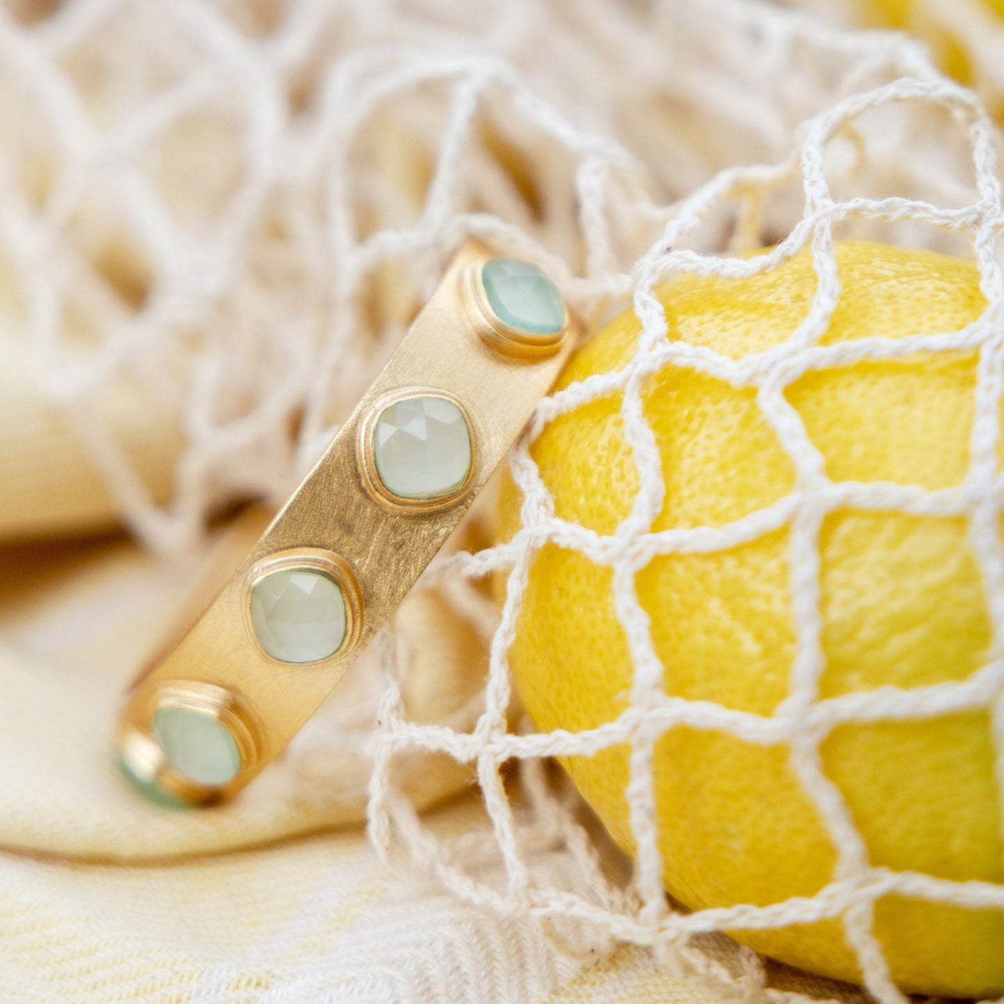 Gilded Seafoam Cuff