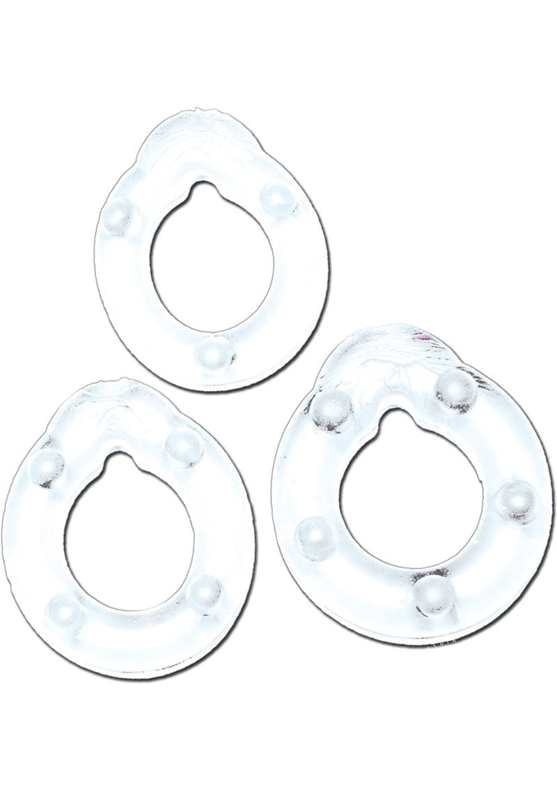 All American Triple Rings Silicone Cock Ring