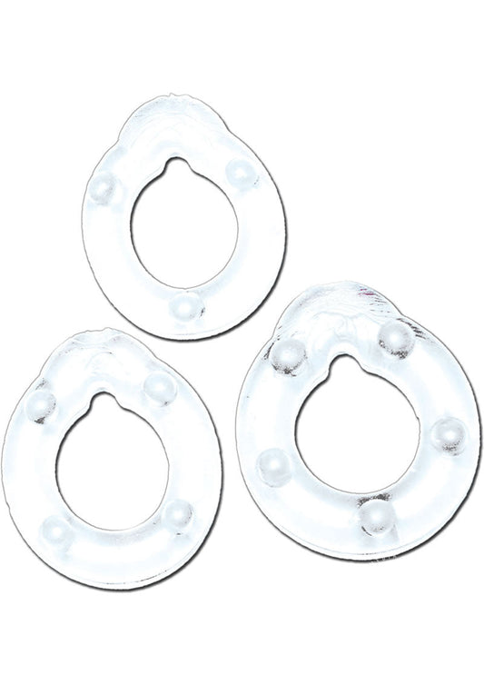 All American Triple Rings Silicone Cock Ring