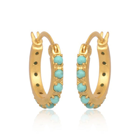 Turquoise Huggies