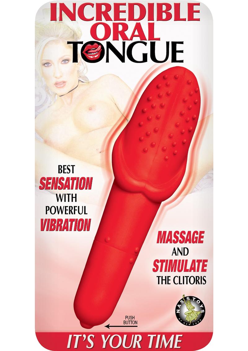 Incredible Oral Tongue Silicone Vibrator