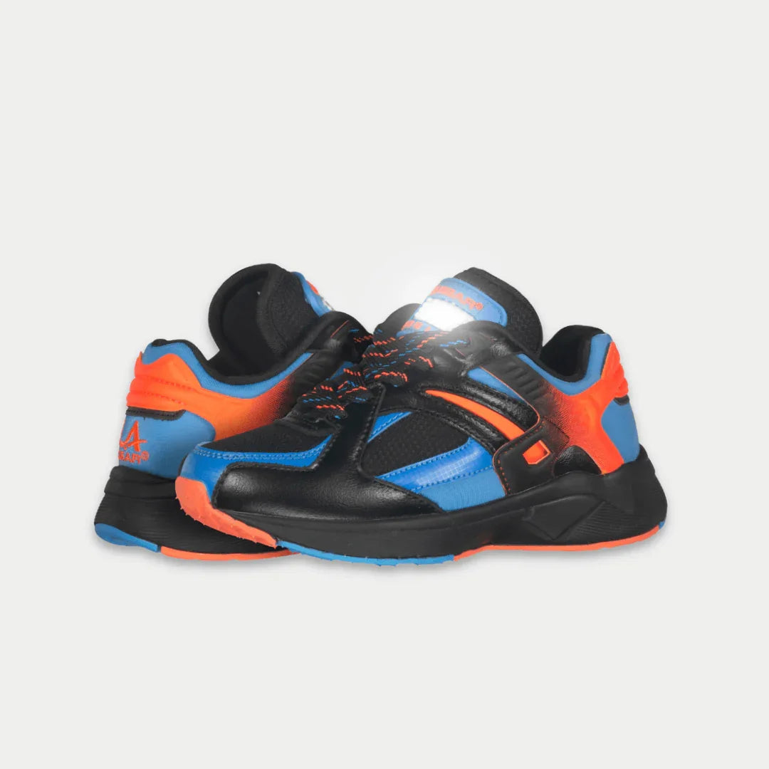 Kids Catapult Light-Up Lowtop | Black x Blue