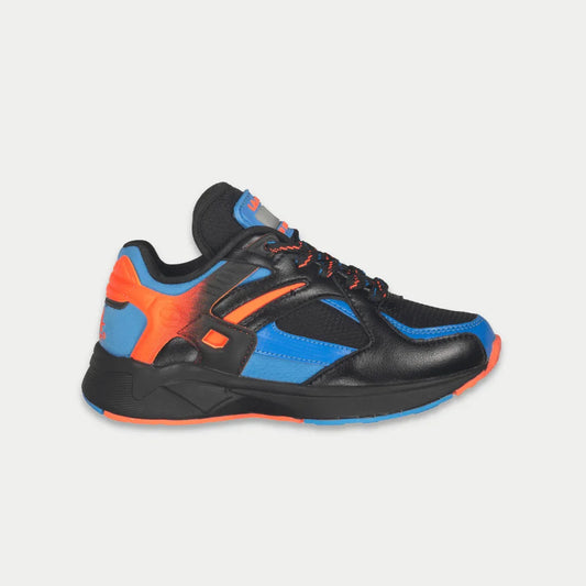 Kids Catapult Light-Up Lowtop | Black x Blue