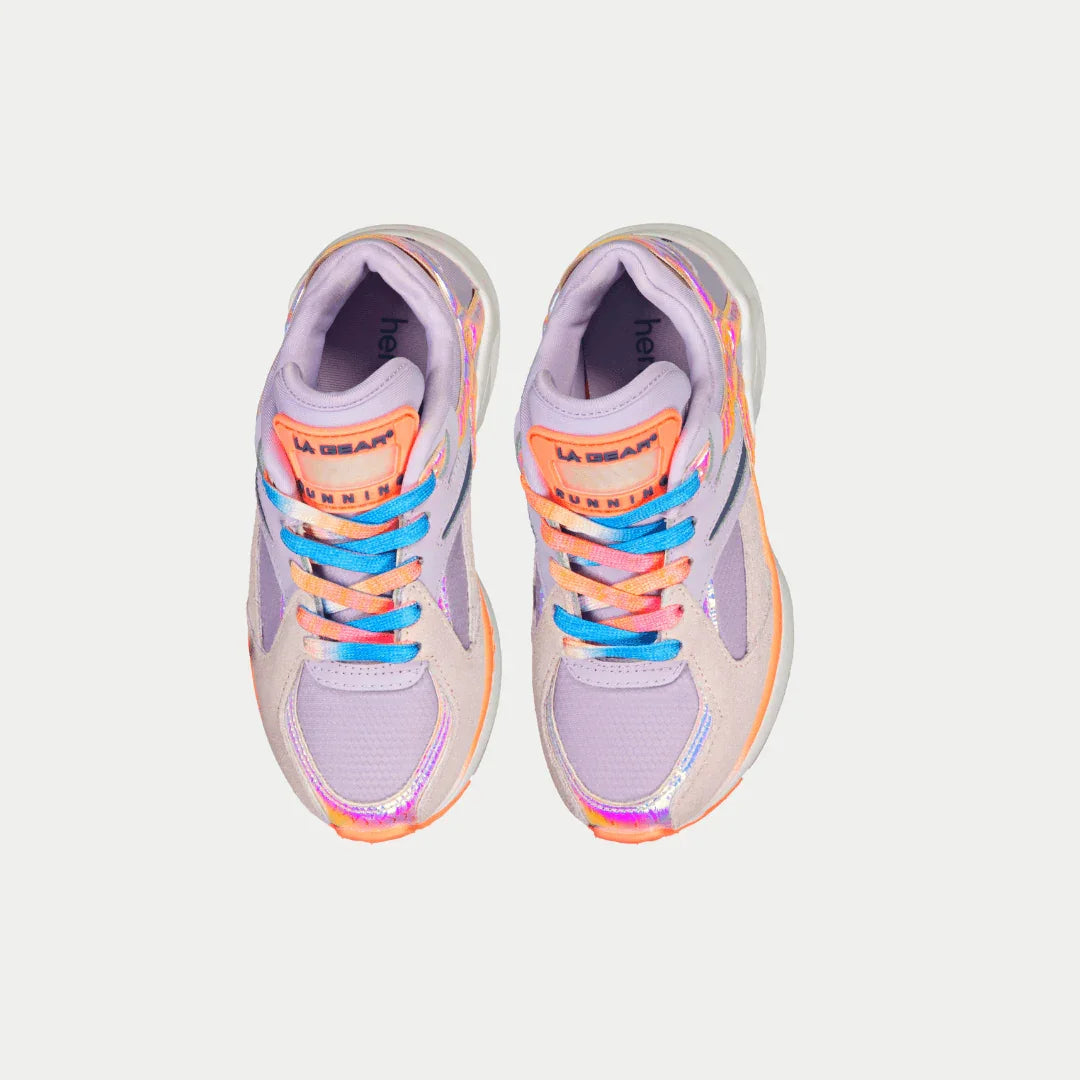 Kids Catapult Light-Up Lowtop | Purple x Orange