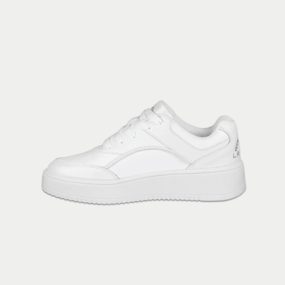 Kids Flame Lowtop | White