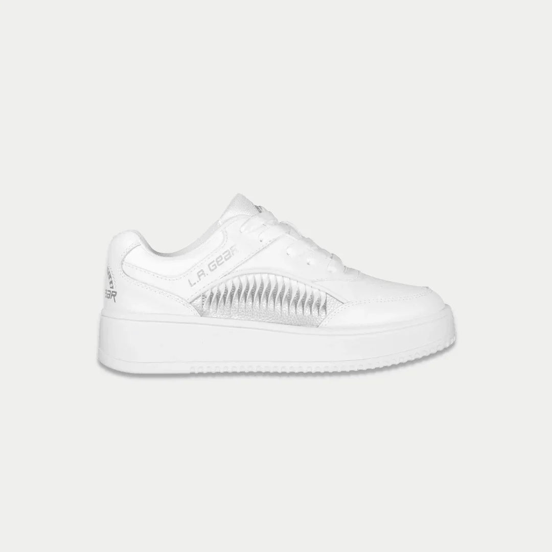 Kids Flame Lowtop | White