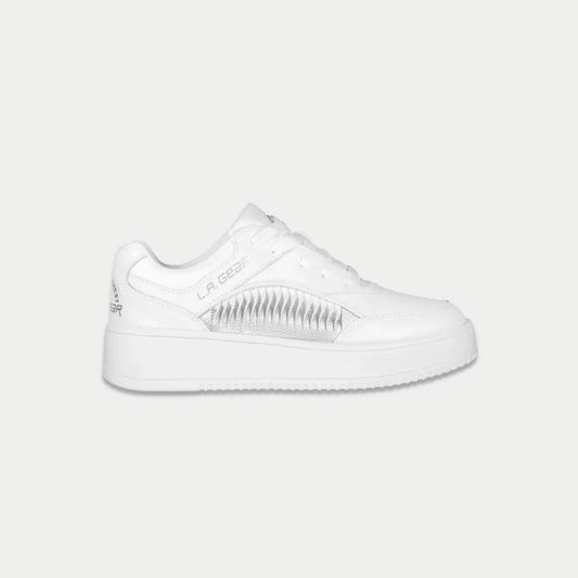 Kids Flame Lowtop | White
