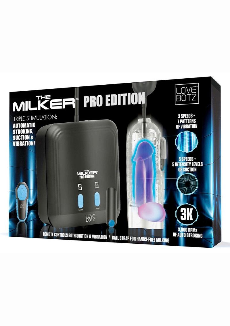 Lovebotz The Milker Pro Edition Remote Control Masturbator