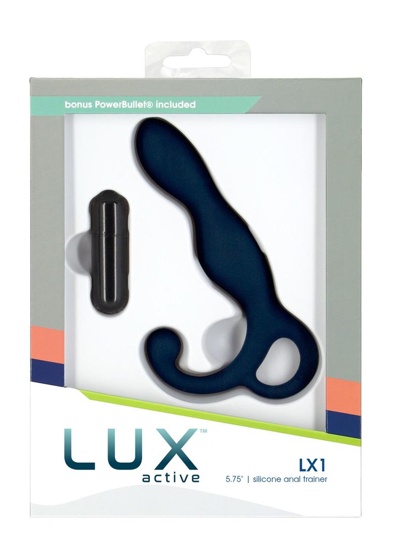 Lux Active Lx1 Silicone Rechargeable Anal Trainer with Bullet