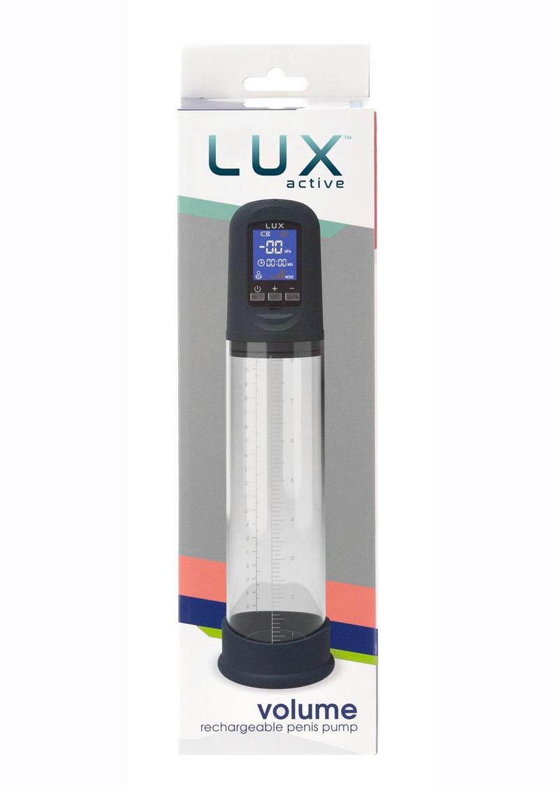 Lux Active Volume LCD Rechargeable Auto Penis Pump