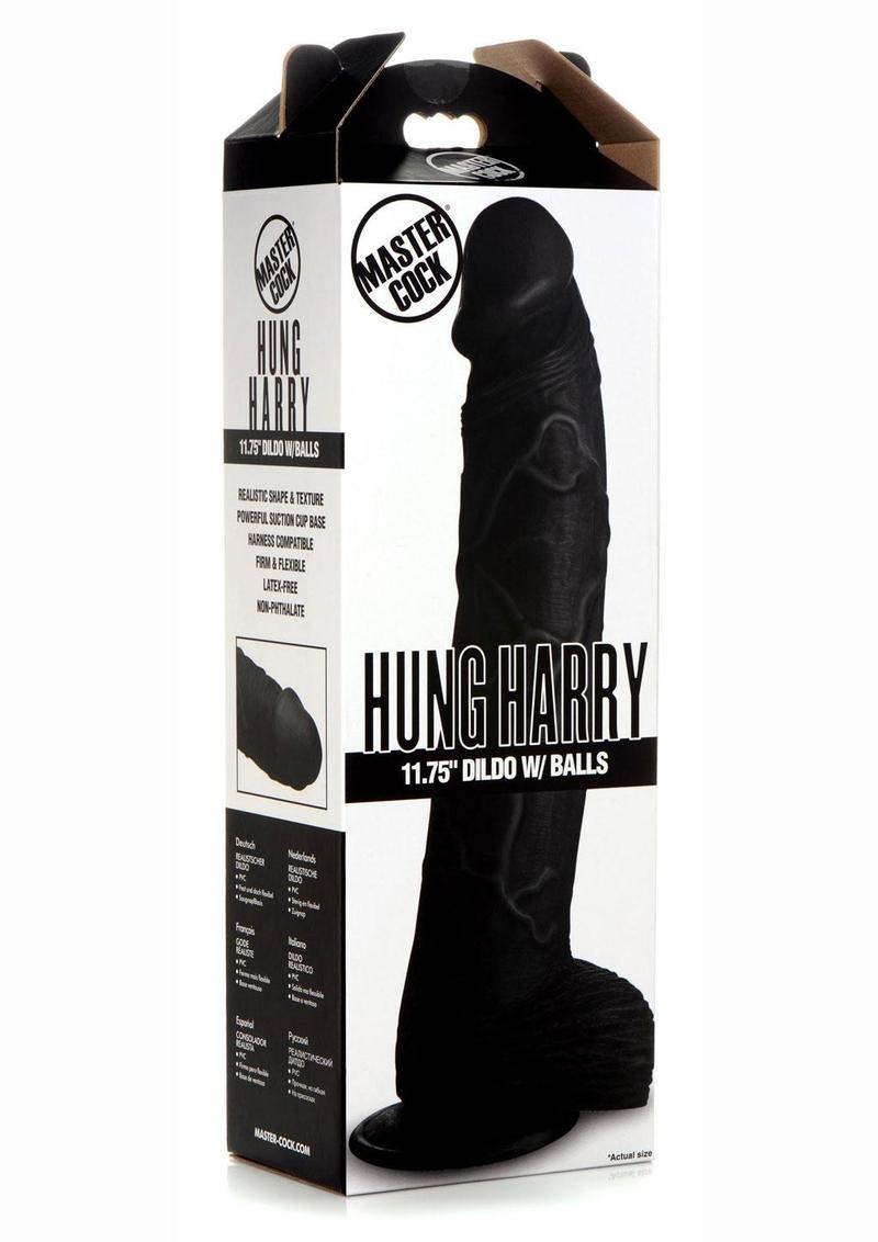 Master Cock Hung Harry Dildo with Balls