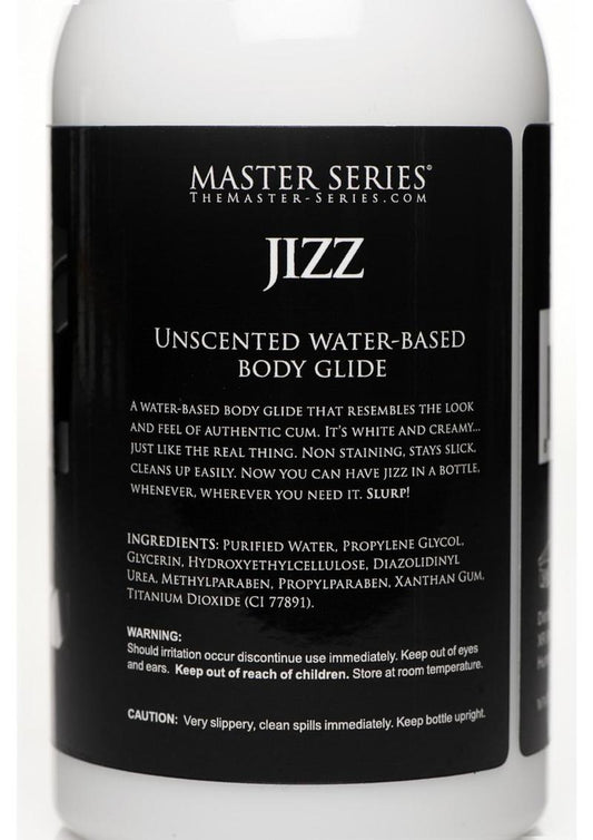 Master Series Jizz Unscented Water Based Lube
