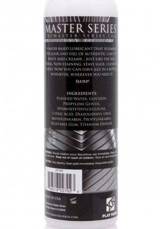 Master Series Jizz Unscented Water Based Lubricant