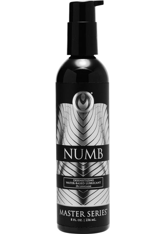 Master Series Numb Desensitizing Lubricant with Lidocaine
