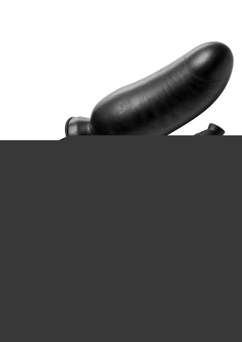 Master Series Ravage Vibrating Inflatable 7.5in Dildo