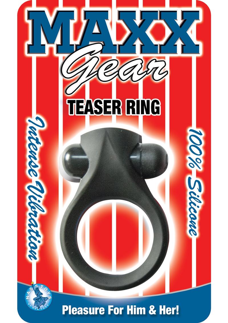 Maxx Gear Teaser Ring Silicone Vibrating Cock Ring