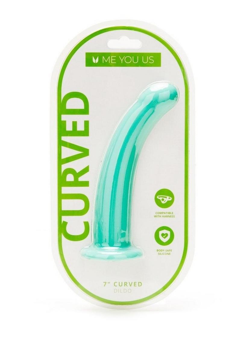ME YOU US Curved Silicone Dildo
