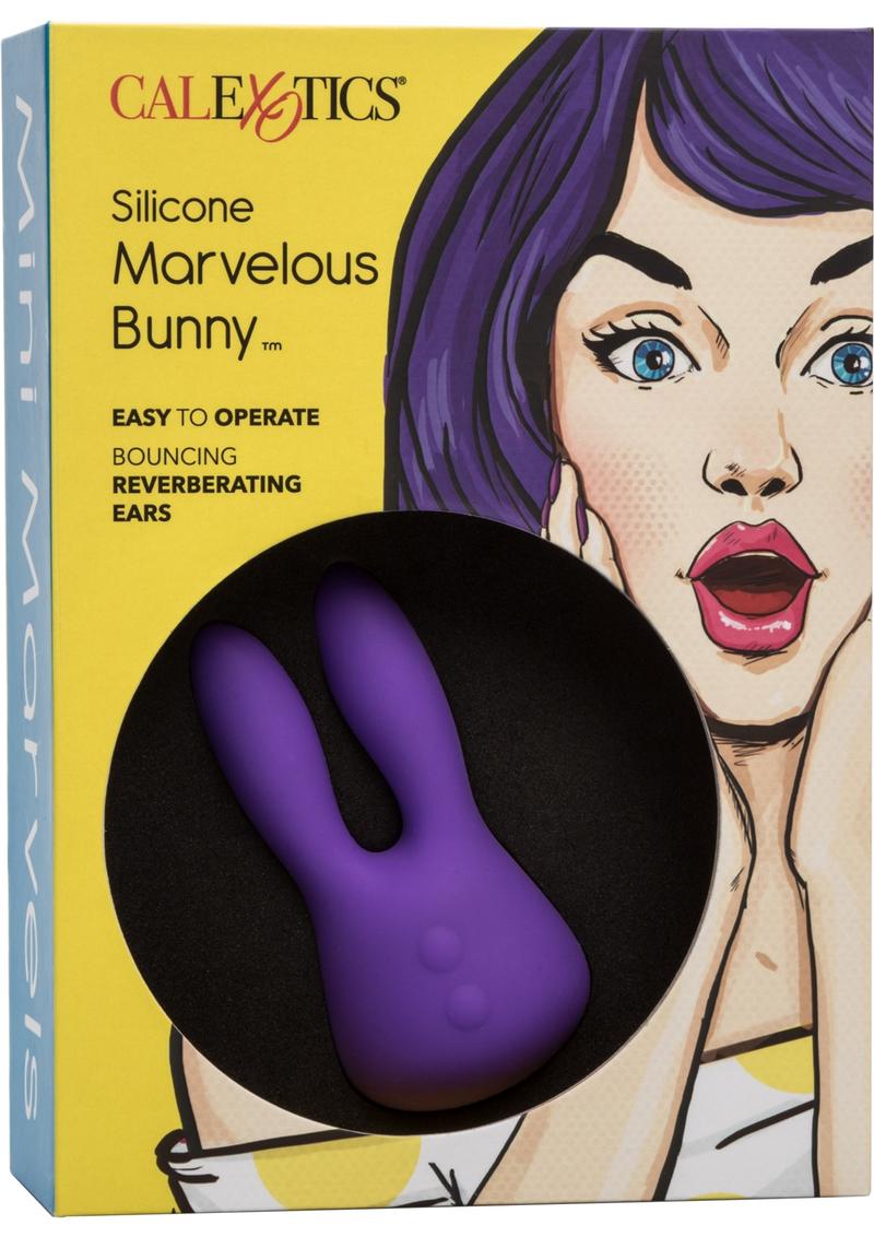 Mini Marvels Marvelous Bunny Silicone Rechargeable Massager