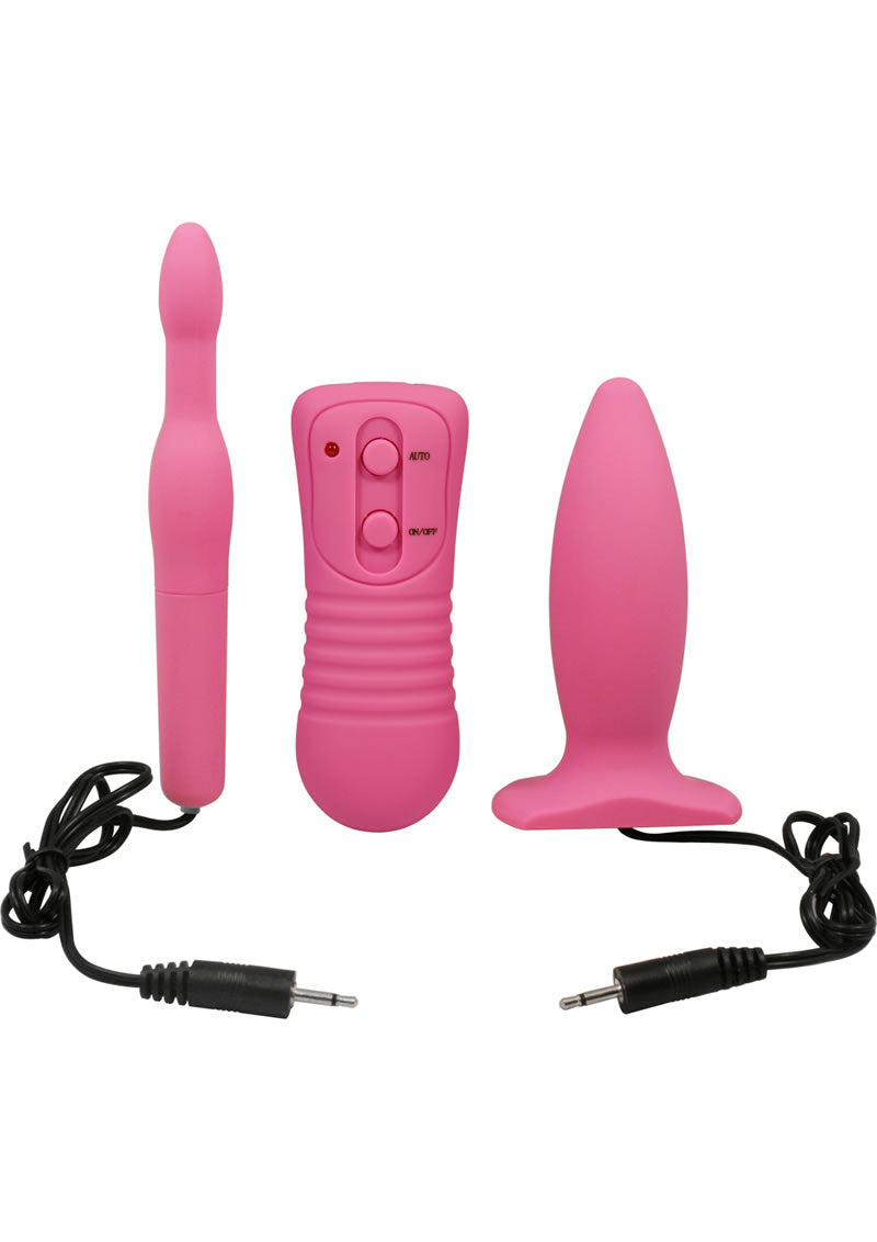 My 1st Anal Explorer Kit Vibrating Butt Plug and Explorer