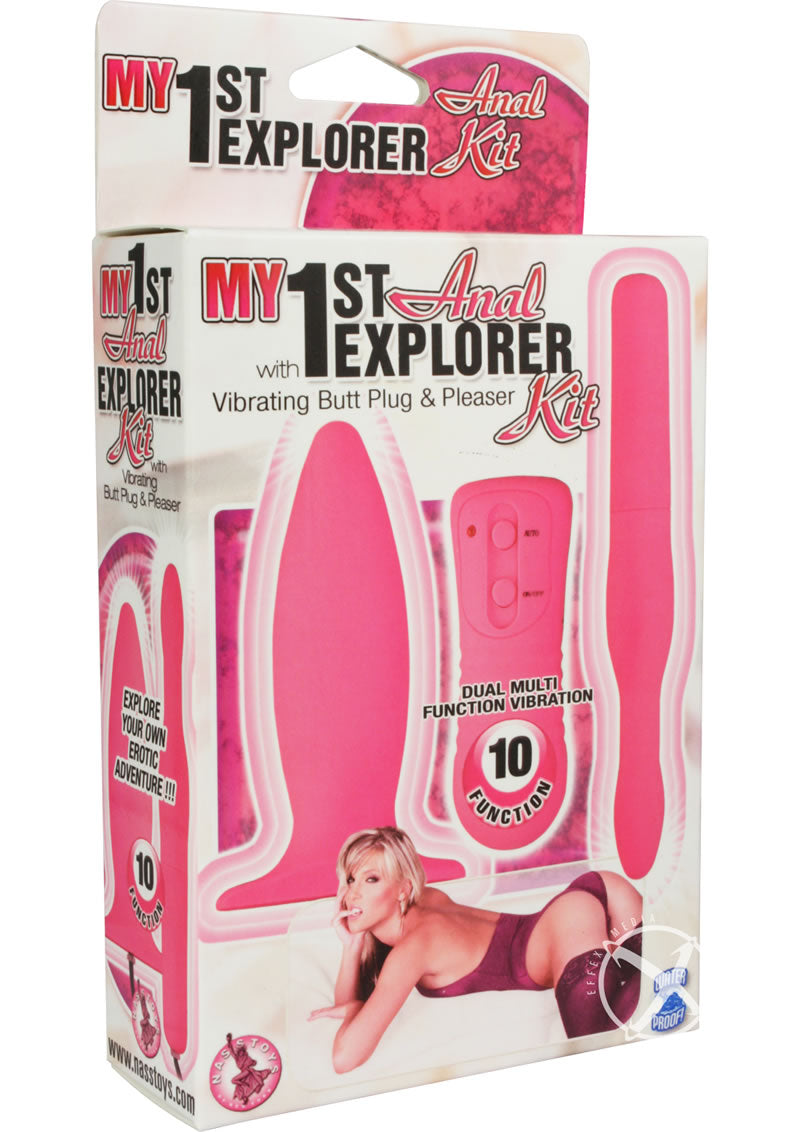 My 1st Anal Explorer Kit Vibrating Butt Plug and Explorer