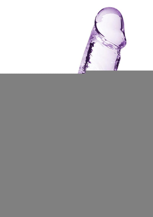 Naturally Yours Crystalline Dildo 6in - Amethyst