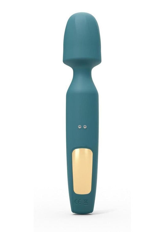 R-Evolution Rechargeable Silicone Rabbit Vibrator - Teal Me