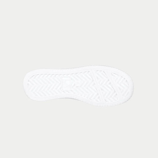 Kids Edge Lowtop | Black x White Logo